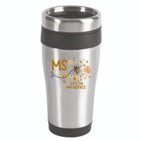 MS Gets On My Nerves Multiple Sclerosis Awareness 16oz Travel Tumbler