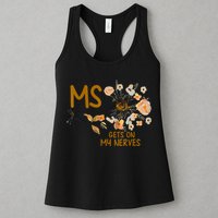 MS Gets On My Nerves Multiple Sclerosis Awareness Womens Tank Top