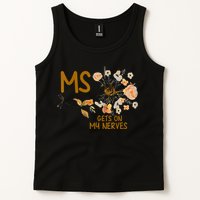 MS Gets On My Nerves Multiple Sclerosis Awareness Tank Top