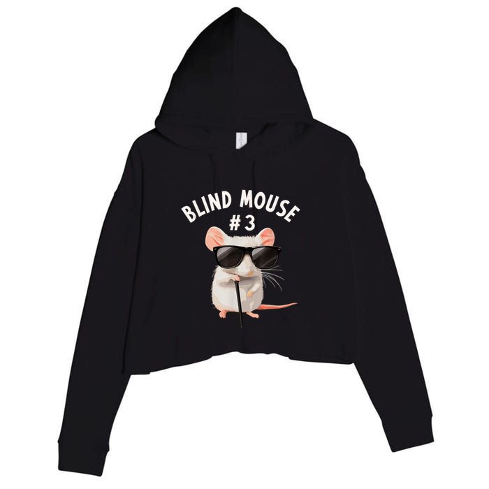 Matching Group Outfit #3 Of 3 Three Blind Mice Costume Crop Fleece Hoodie