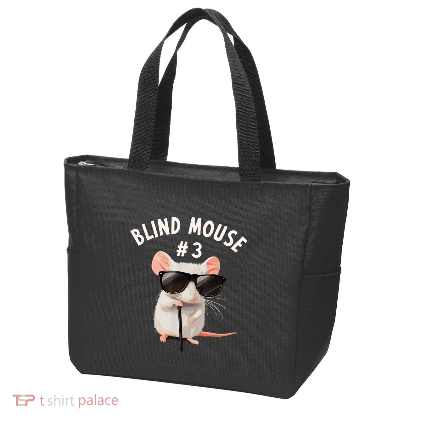 Matching Group Outfit #3 Of 3 Three Blind Mice Costume Zip Tote Bag