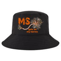 MS Get On My Nerves Multiple Sclerosis Awareness Cool Comfort Performance Bucket Hat