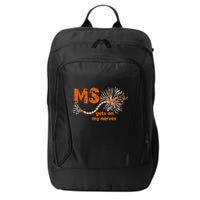 MS Get On My Nerves Multiple Sclerosis Awareness City Backpack
