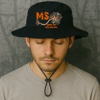 MS Get On My Nerves Multiple Sclerosis Awareness Bucket Hat