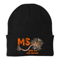 MS Get On My Nerves Multiple Sclerosis Awareness Beanie