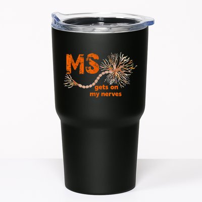 MS Get On My Nerves Multiple Sclerosis Awareness Tumbler