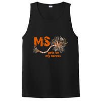 MS Get On My Nerves Multiple Sclerosis Awareness PosiCharge Competitor Tank