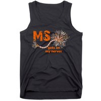 MS Get On My Nerves Multiple Sclerosis Awareness Tank Top