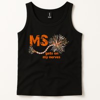 MS Get On My Nerves Multiple Sclerosis Awareness Tank Top