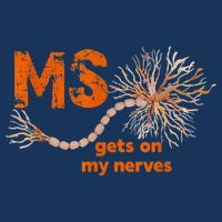 MS Get On My Nerves Multiple Sclerosis Awareness Infant Baby Jersey Bodysuit