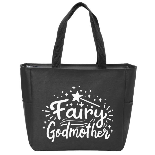 Magical Guardian of Wishes Zip Tote Bag