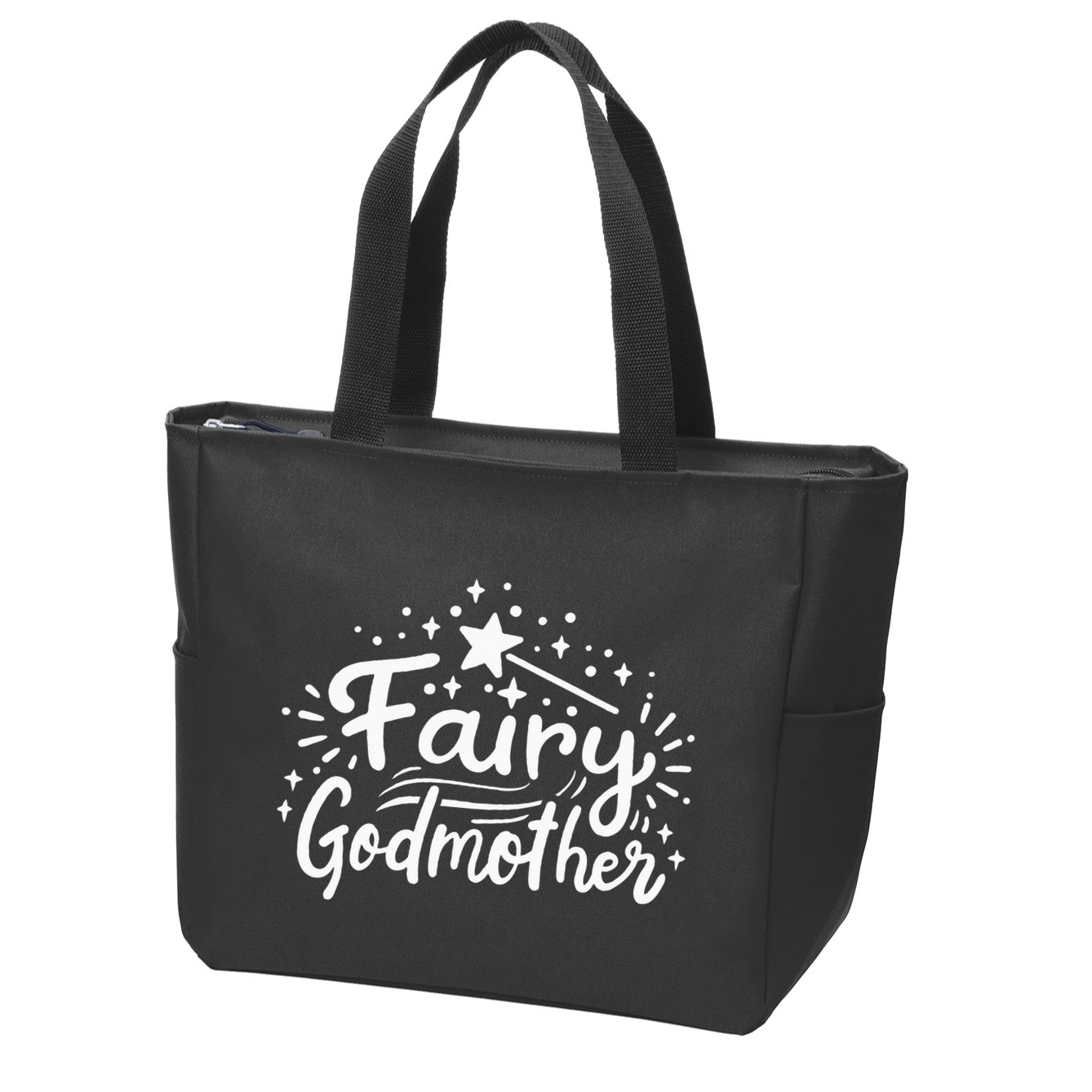 Magical Guardian of Wishes Zip Tote Bag