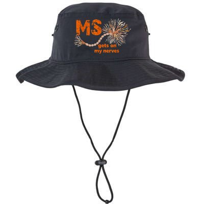 MS Get On My Nerves Multiple Sclerosis Awareness Bucket Hat