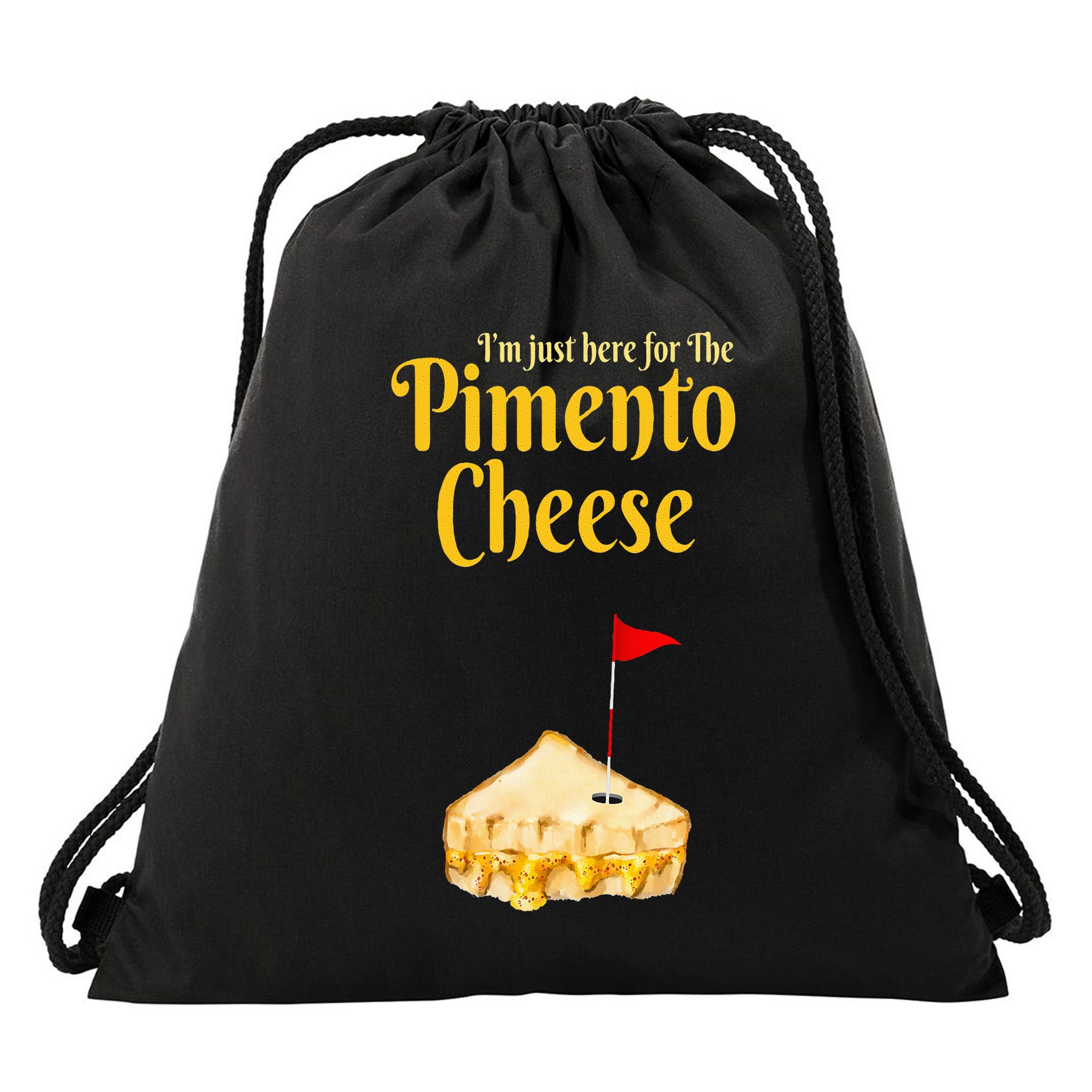 Master Golf Pimento Cheese Drawstring Bag
