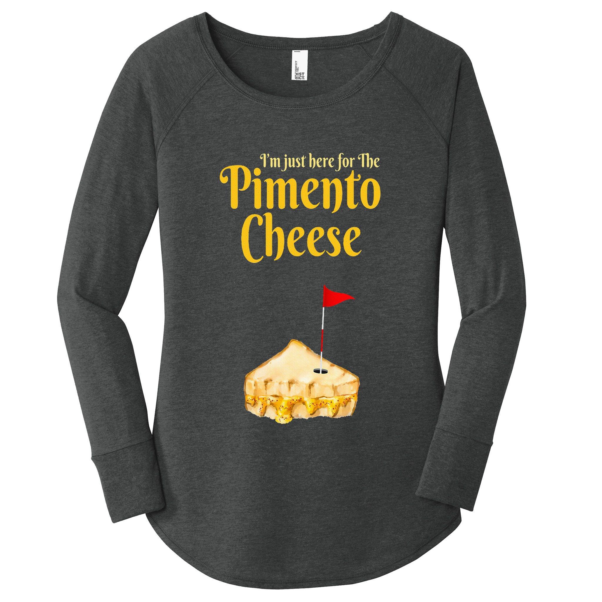 Master Golf Pimento Cheese Women's Perfect Tri Tunic Long Sleeve Shirt