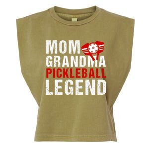 Mom Grandma Pickleball Legend Player Funny Pickle Ball Gift Garment-Dyed Women's Muscle Tee