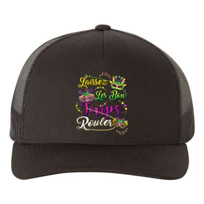 Mardi Gras Party Laissez Les Bon Temps Rouler Women Yupoong Adult 5-Panel Trucker Hat