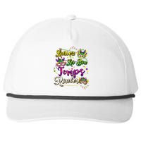 Mardi Gras Party Laissez Les Bon Temps Rouler Women Snapback Five-Panel Rope Hat