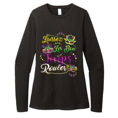 Mardi Gras Party Laissez Les Bon Temps Rouler Women Womens CVC Long Sleeve Shirt