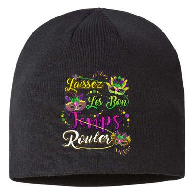 Mardi Gras Party Laissez Les Bon Temps Rouler Women Sustainable Beanie