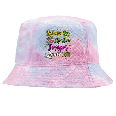 Mardi Gras Party Laissez Les Bon Temps Rouler Women Tie-Dyed Bucket Hat