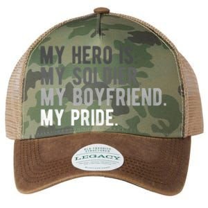 Military Gift Proud Army Friend Friend Hero Soldier Legacy Tie Dye Trucker Hat