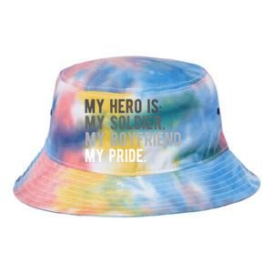 Military Gift Proud Army Friend Friend Hero Soldier Tie Dye Newport Bucket Hat