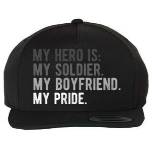 Military Gift Proud Army Friend Friend Hero Soldier Wool Snapback Cap