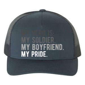 Military Gift Proud Army Friend Friend Hero Soldier Yupoong Adult 5-Panel Trucker Hat