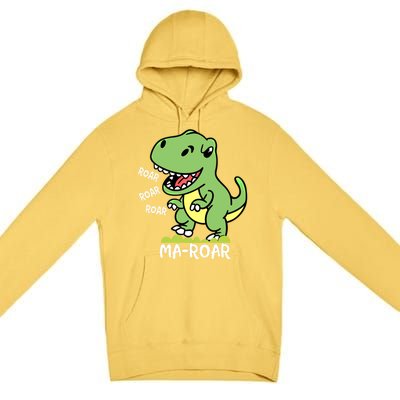 Mafunny Giftroar Passover Jewish Holiday Dinosaur Dino Gift Premium Pullover Hoodie