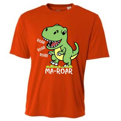 Mafunny Giftroar Passover Jewish Holiday Dinosaur Dino Gift Cooling Performance Crew T-Shirt