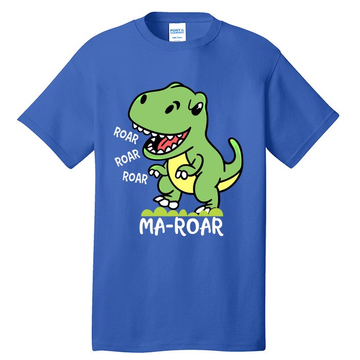 Mafunny Giftroar Passover Jewish Holiday Dinosaur Dino Gift Tall T-Shirt