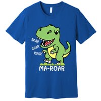 Mafunny Giftroar Passover Jewish Holiday Dinosaur Dino Gift Premium T-Shirt