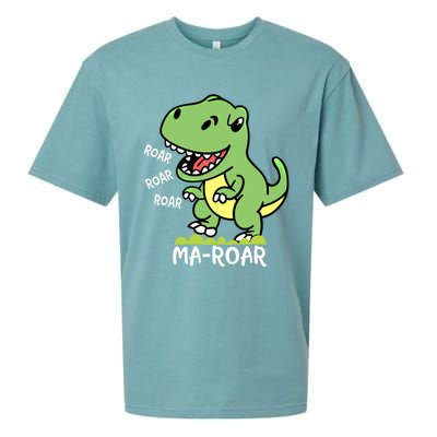 Mafunny Giftroar Passover Jewish Holiday Dinosaur Dino Gift Sueded Cloud Jersey T-Shirt