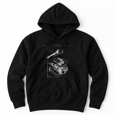 Martin Guitar Patent Music Hoodie