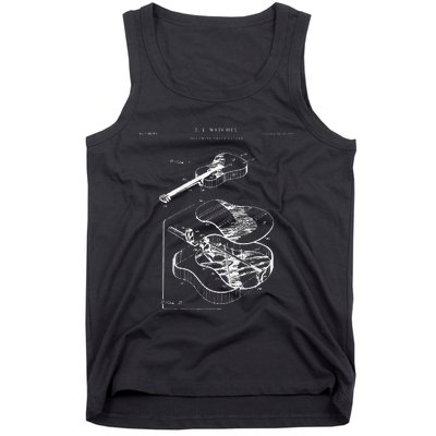 Martin Guitar Patent Music Tank Top