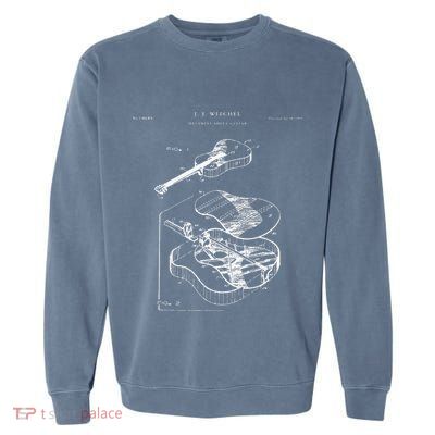 Martin Guitar Patent Music Garment-Dyed Sweatshirt