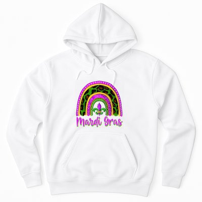Mardi Gras Parade Outfit Jester Mardi Gras Rainbow Female Hoodie