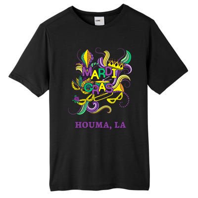 Mardi Gras Parade Carnival Houma Louisiana Gift Mask Tall Fusion ChromaSoft Performance T-Shirt