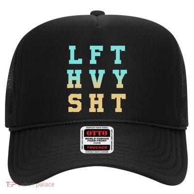 Minimalistic Gym Pump Cover Oversized Gym Workout High Crown Mesh Back Trucker Hat
