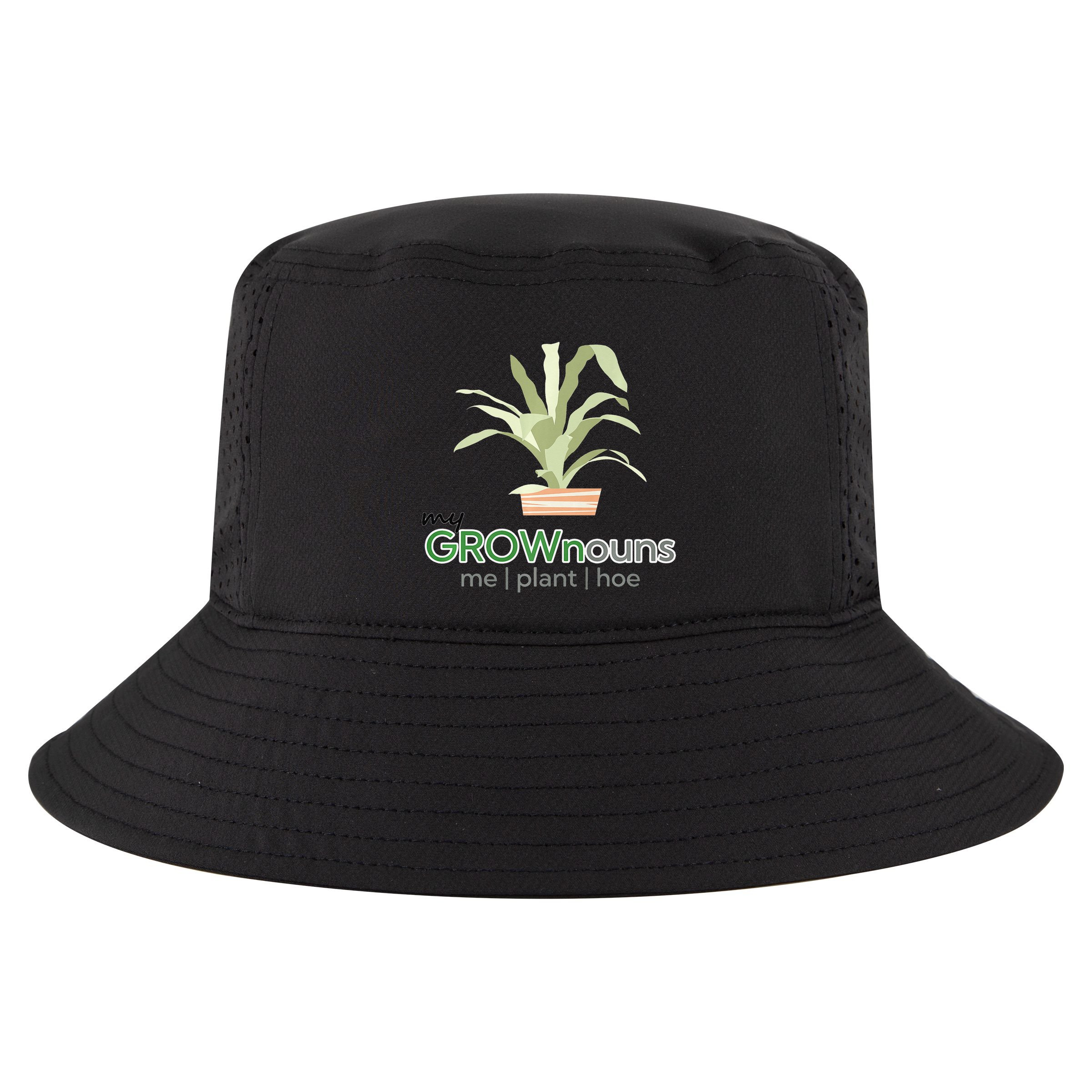 My GROWnouns Premium Cool Comfort Performance Bucket Hat