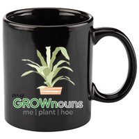 My GROWnouns Premium 11oz C Handle Ceramic Mug