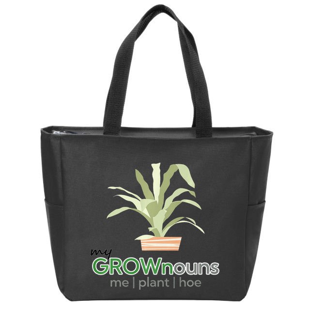 My GROWnouns Premium Zip Tote Bag