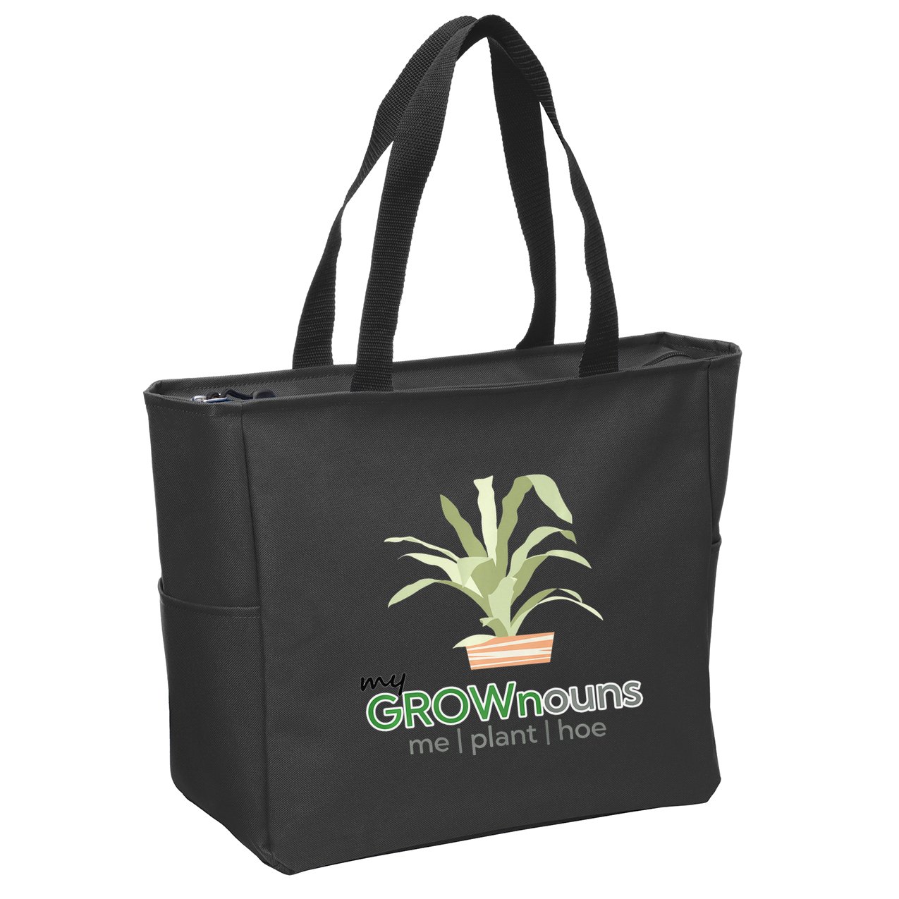 My GROWnouns Premium Zip Tote Bag