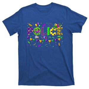 Mardi Gras Police Carnival Parade Party Job Occupation Gift T-Shirt