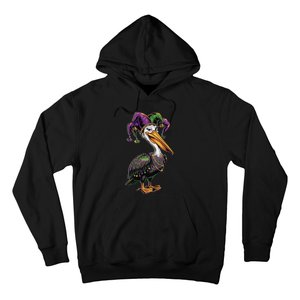 Mardi Gras Pelican Louisiana Parade Animal Lover Gift Hoodie