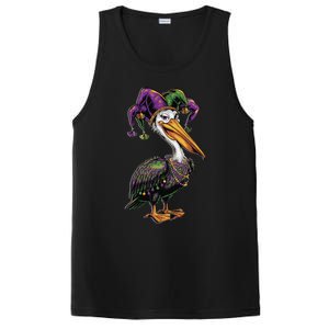 Mardi Gras Pelican Louisiana Parade Animal Lover Gift PosiCharge Competitor Tank