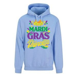 Mardi Gras Princess Funny Mardi Gras Carnival Gift Unisex Surf Hoodie