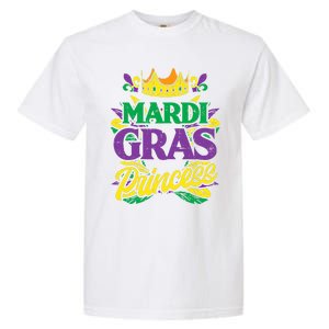 Mardi Gras Princess Funny Mardi Gras Carnival Gift Garment-Dyed Heavyweight T-Shirt