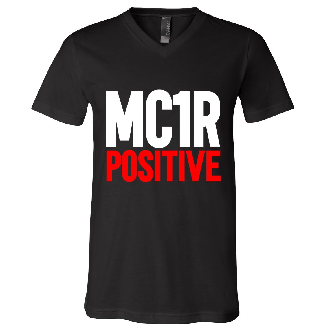 MC1R Gene Positive Funny Redhead Ginger Red Hair V-Neck T-Shirt